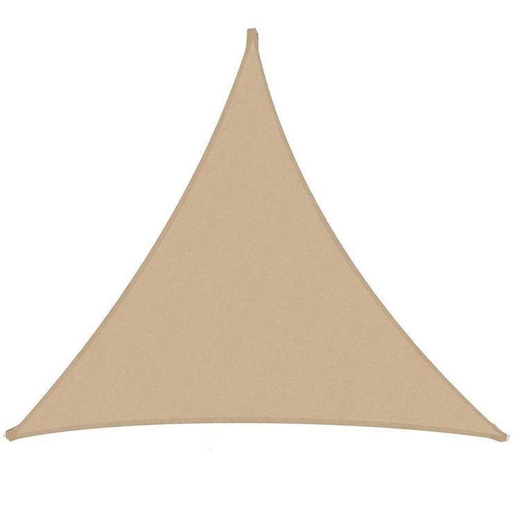 VELA OMBREGGIANTE TRIANGOLARE 5X5X5 IMPERMEABILE - SABBIA -VACCHETTI