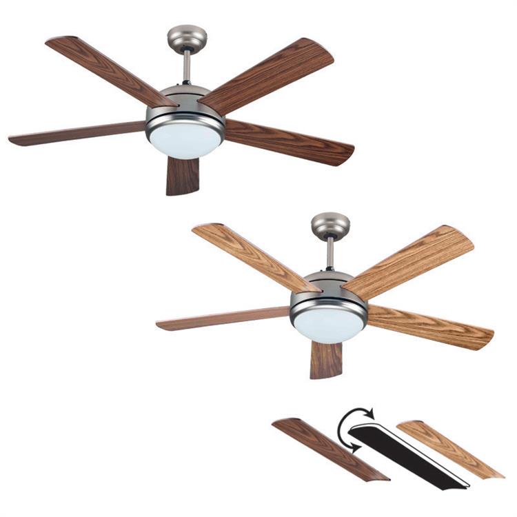 VENTILATORE DA SOFFITTO CON TELECOMANDO VINCO CON LAMPADA 60W