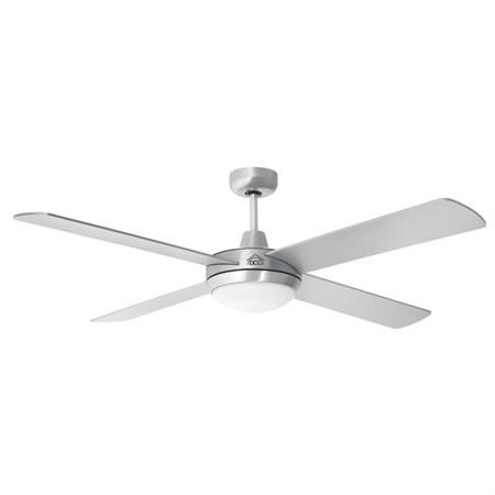 ventilatore da soffitto dcg 4 pale 60w con lampada