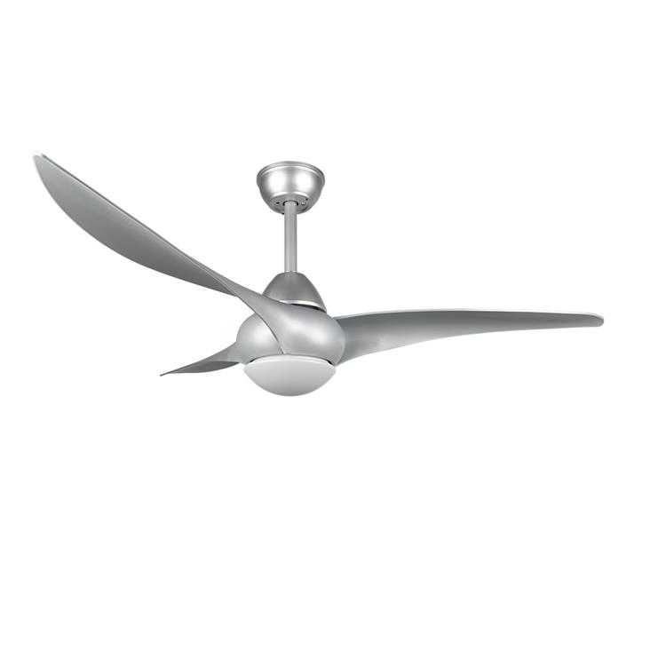 VENTILATORE DA SOFFITTO ALESUND CON PLAFONIERA LED COLORE TITANIO