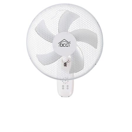 ventilatore da muro con telecomando dcg ve1697t
