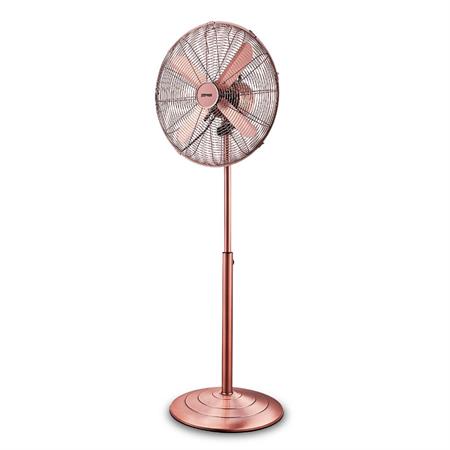 ventilatore vintage a piantana zephir 40cm in metallo