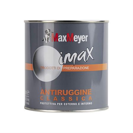 vernice antiruggine classico per ferro e ghisa arancione 05 lt maxmeyer