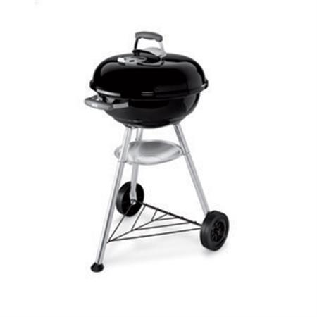 weber kettle 47 barbecue a carbone con ruote 47 cm