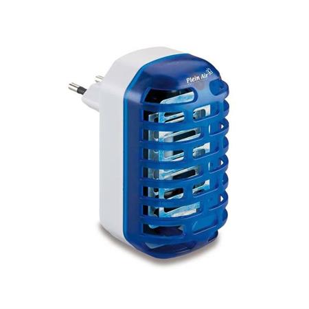 zanzariera elettrica attacco presa lampade led blu fulmina insetti zanzare