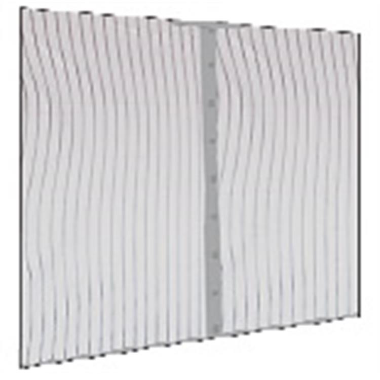 ZANZARIERA MAGNETICA IRS ECCO MAGNET 120X160 CM GRIGIA