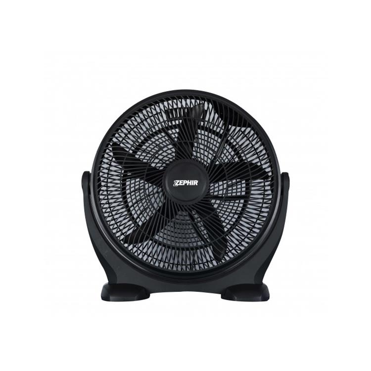 Ventilatore alta velocità Pala 40Cm - 3 Velocità -Col. Nero - Orientabile (90°) - Griglia con alette radiali curve